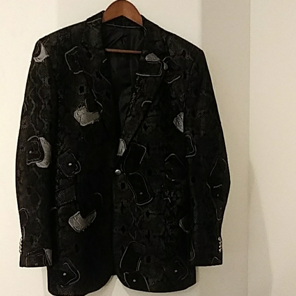 Custom-made leather jacket